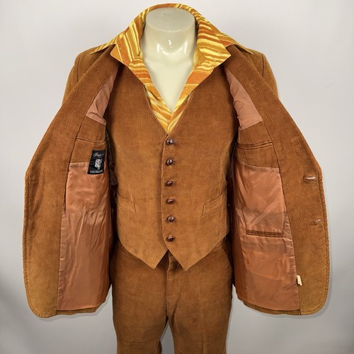 Tuta vintage pezzi velluto a - 3,