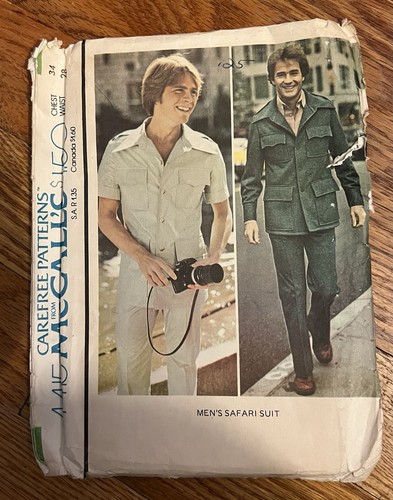 Tuta safari uomo mccall - tuta,