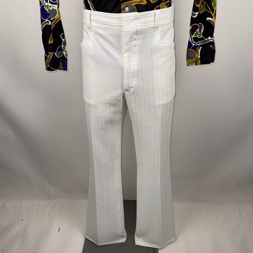 Pantalone discoteca bianco