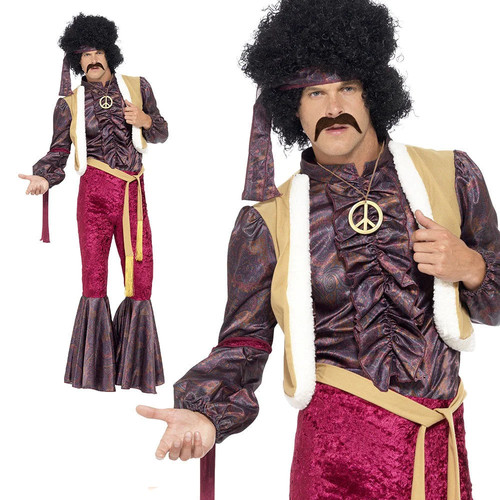 Jimi hendrix costume adulto - jimi,