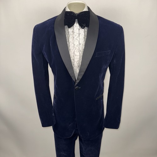 Tuta smoking vintage velluto
