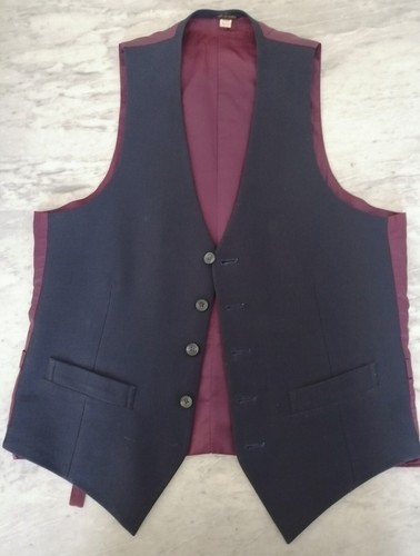 Panciotto uomo blu casual - uomo,